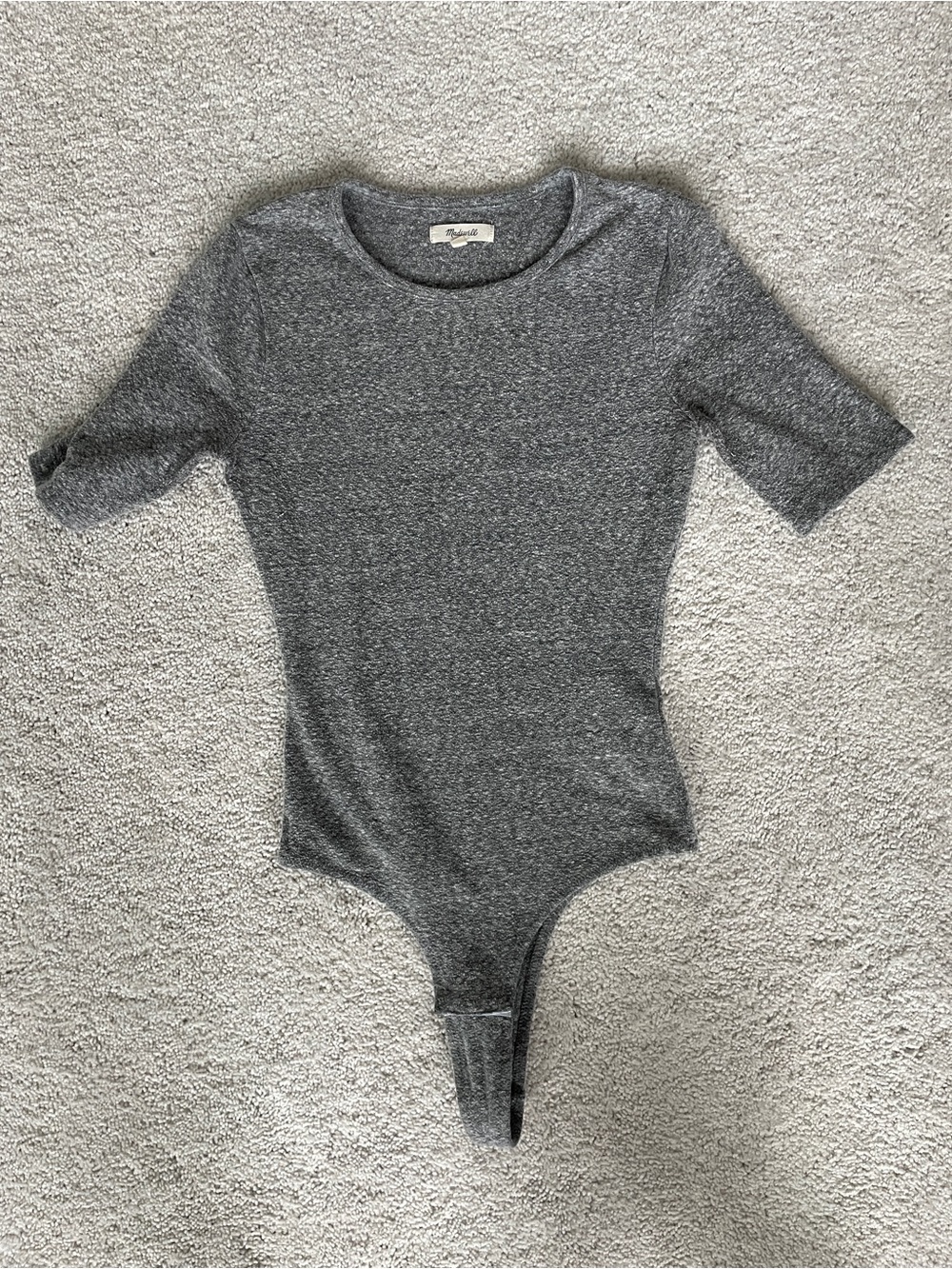 Madewell Heathered Grey Body Suit